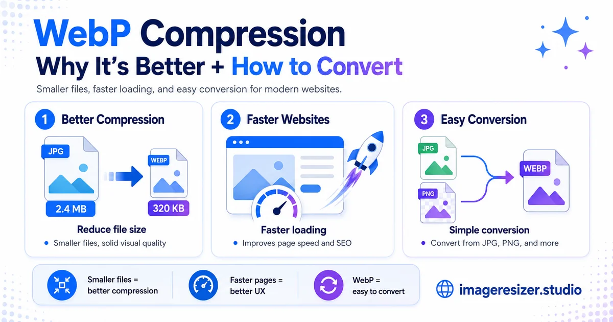 WebP Compression: Why It's Better + How to Convert